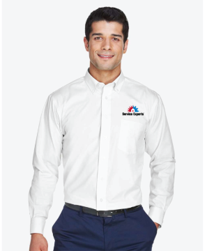 Men's Crown Collection Solid Oxford