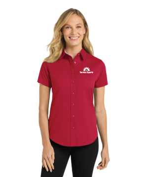 Ladies Short Sleeve Easy Care Shirt