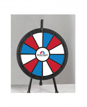 20.5” 12-slot Mini Prize Wheel