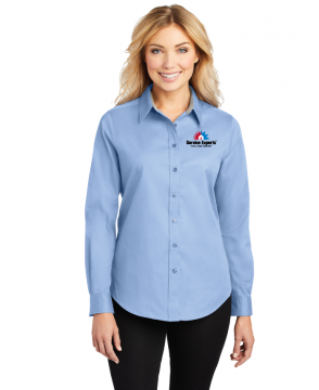 Ladies Long Sleeve Easy Care Shirt