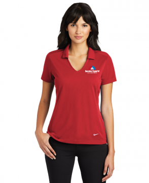 Ladies Nike Dri-Fit Vertical Mesh Polo