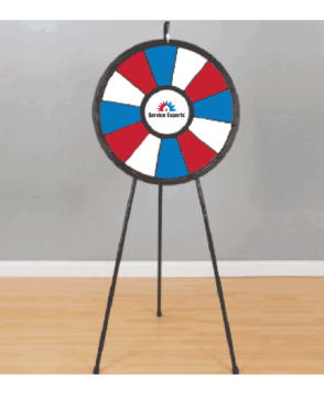 31” 12-slot Floor Classic Prize Wheel